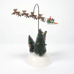 Department 56 The Original Snow Village|Animated Flaming Sleigh