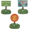Department 56 Halloween Village Accessories|Bee Friendly Signs St/3