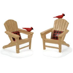 Department 56 Village Accessories|Best Seats Around S/2