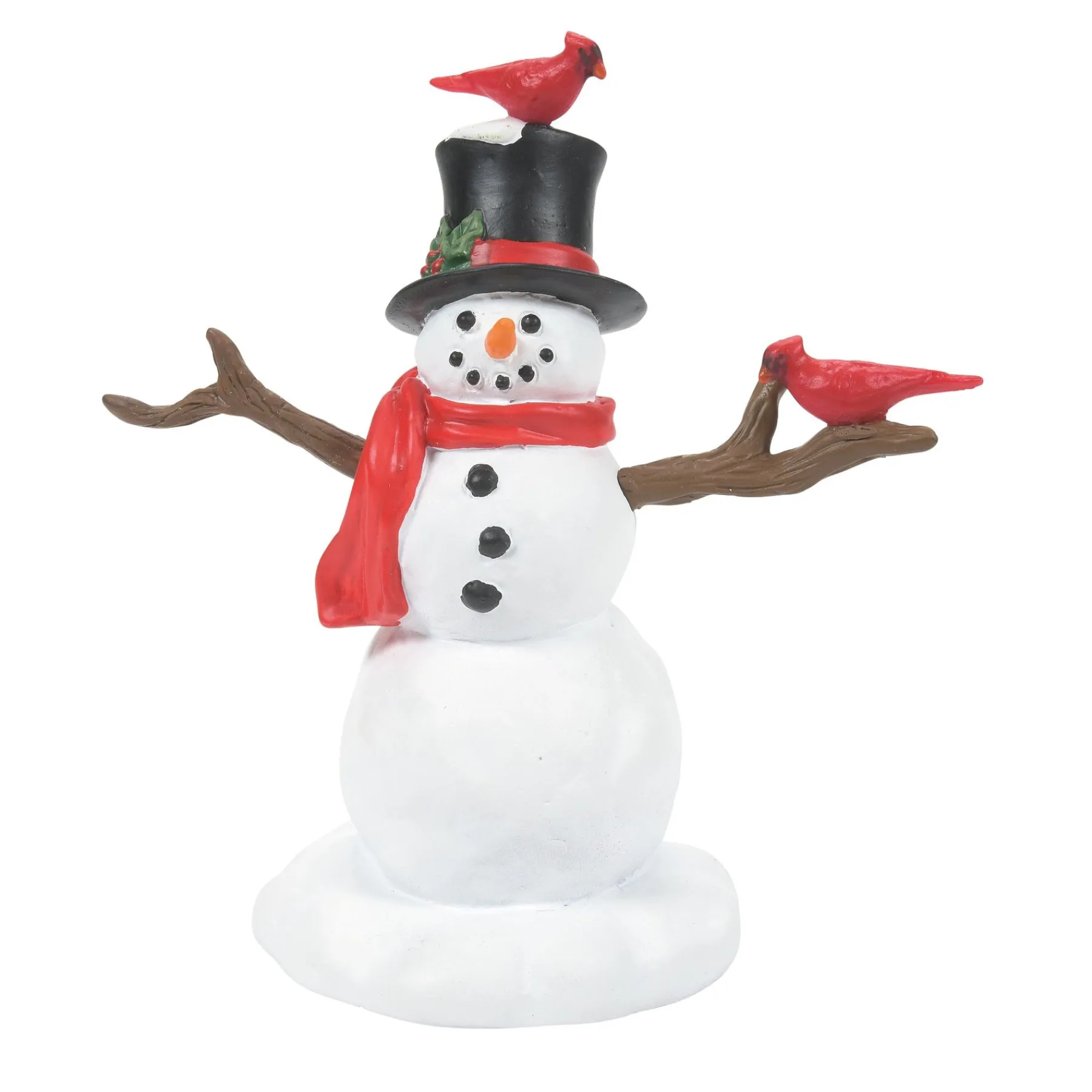 Department 56 Village Accessories|Cardinal Christmas Snowman