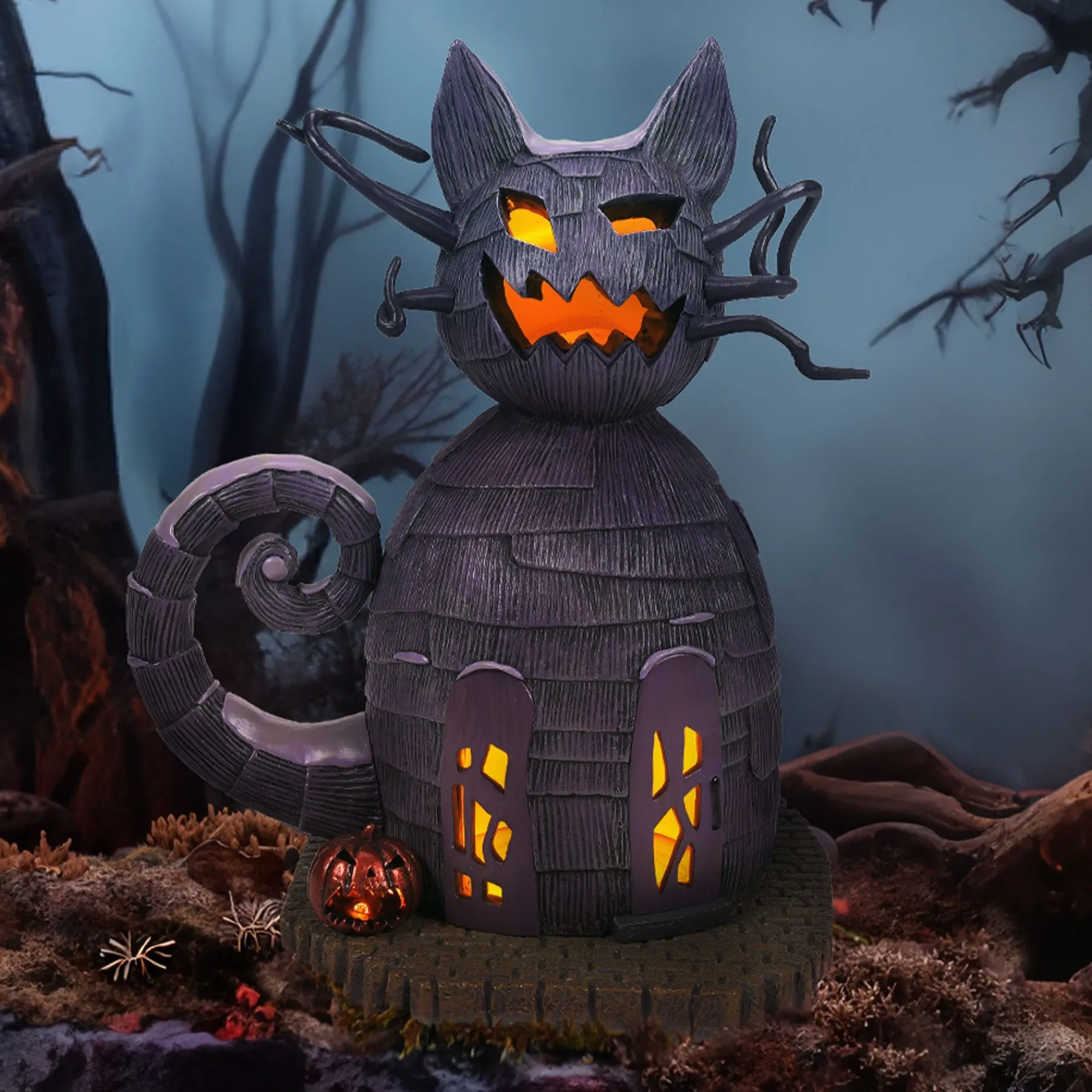 Department 56 The Nightmare Before Christmas® Village|Cat House