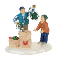 Department 56 The Original Snow Village|Clark & Rusty Cont. Tradition