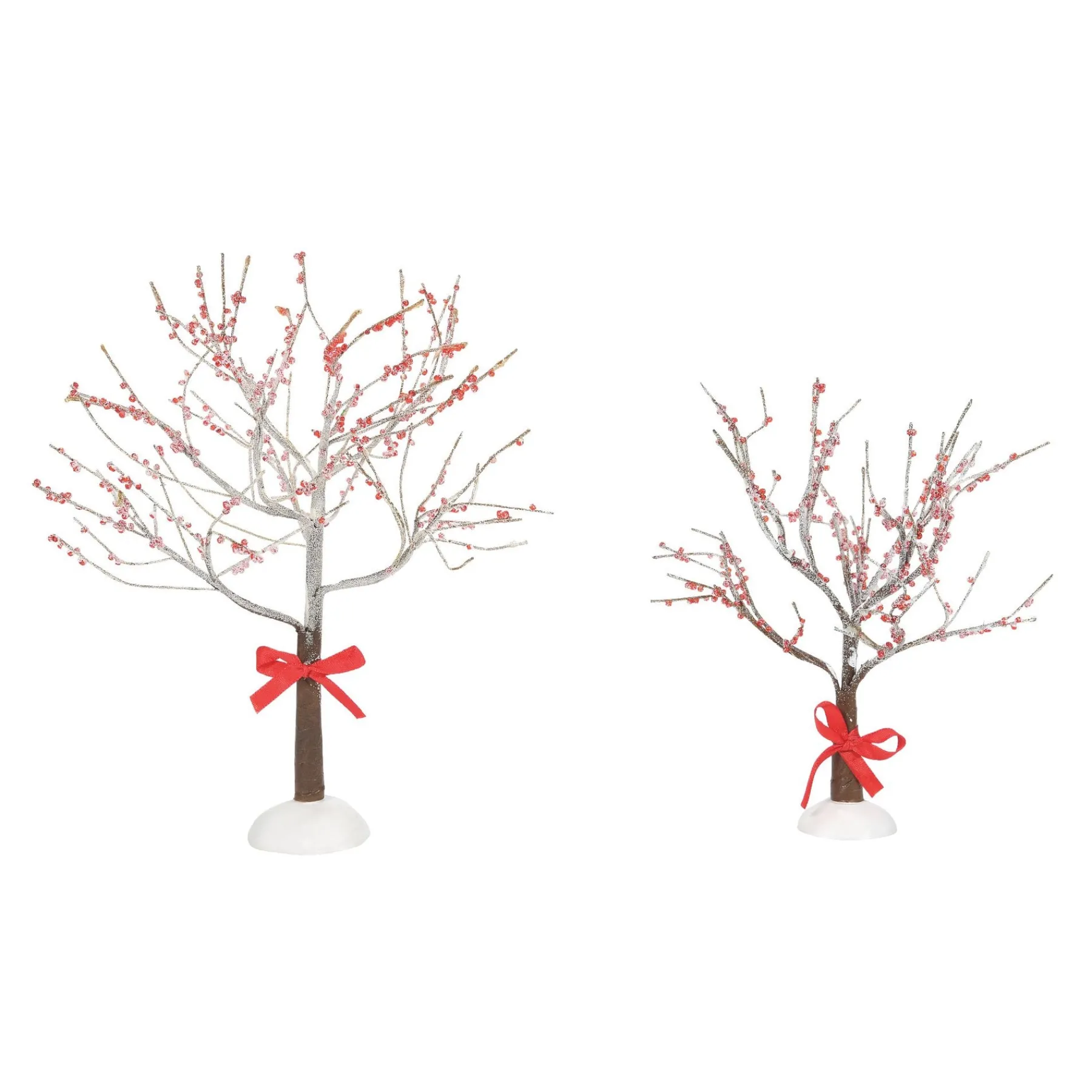 Department 56 Village Accessories|Crabapple Tree With Ribbon