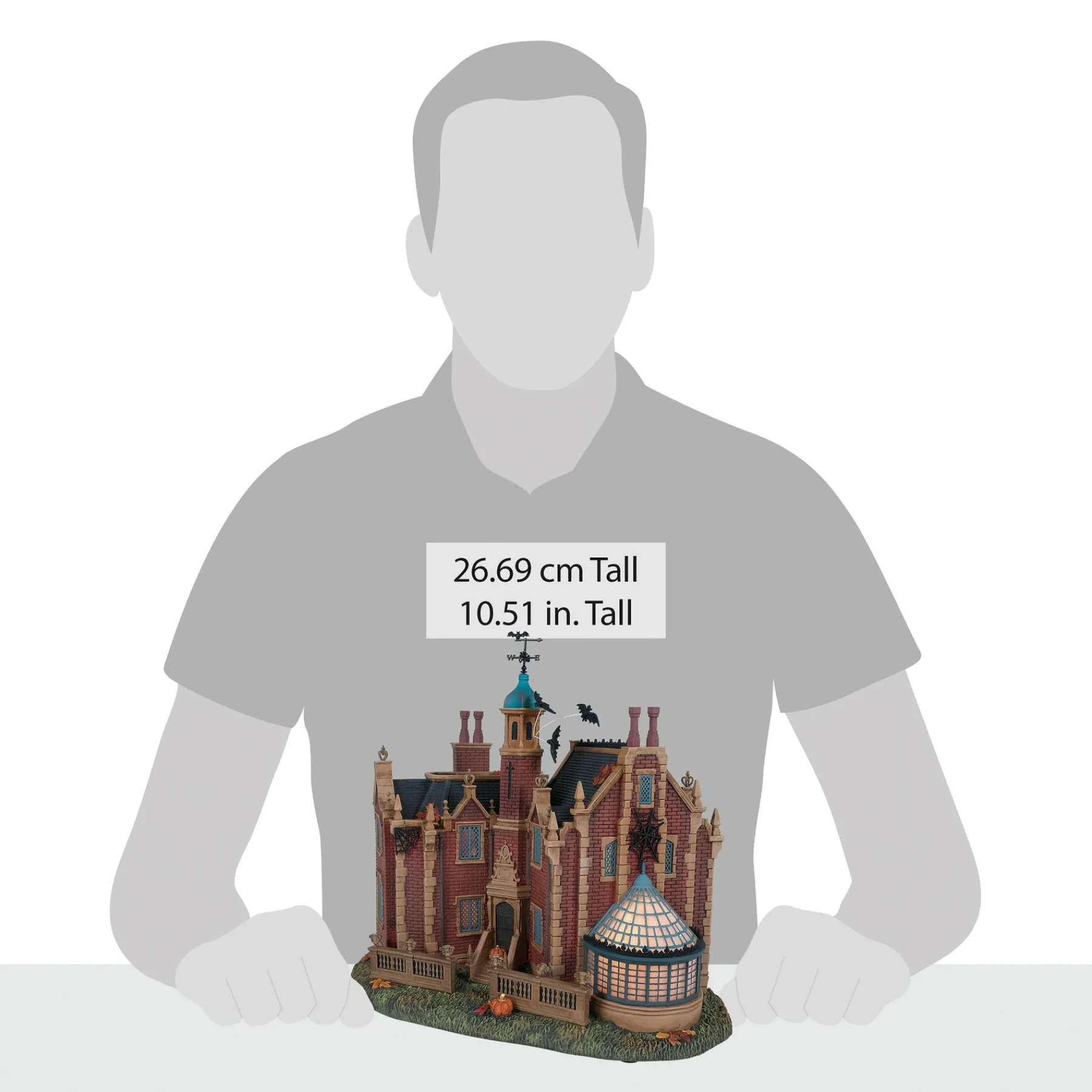 Department 56 Snow Village Halloween|Disney World Haunted Mansion