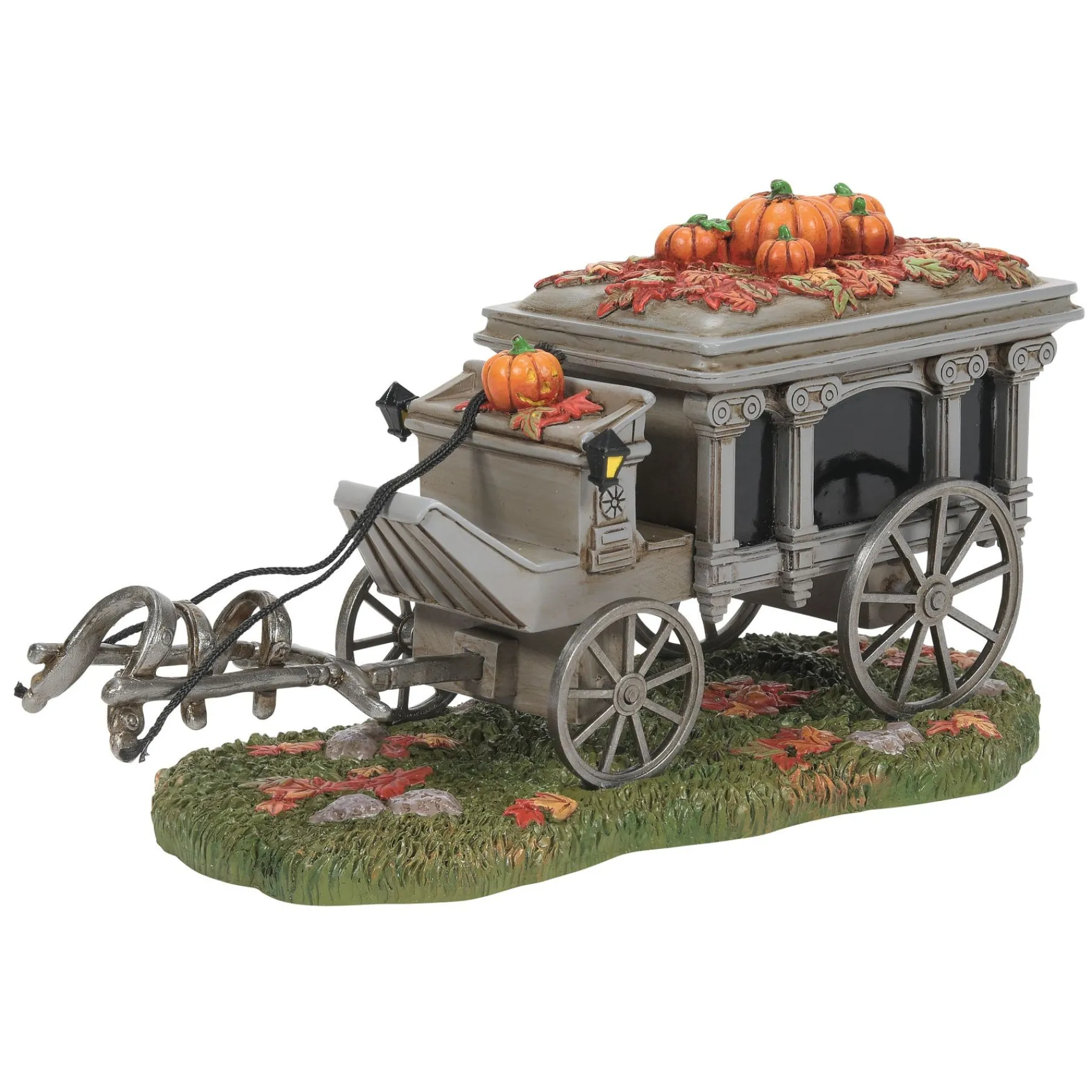 Department 56 Snow Village Halloween|Disneyland Haunted Hearse