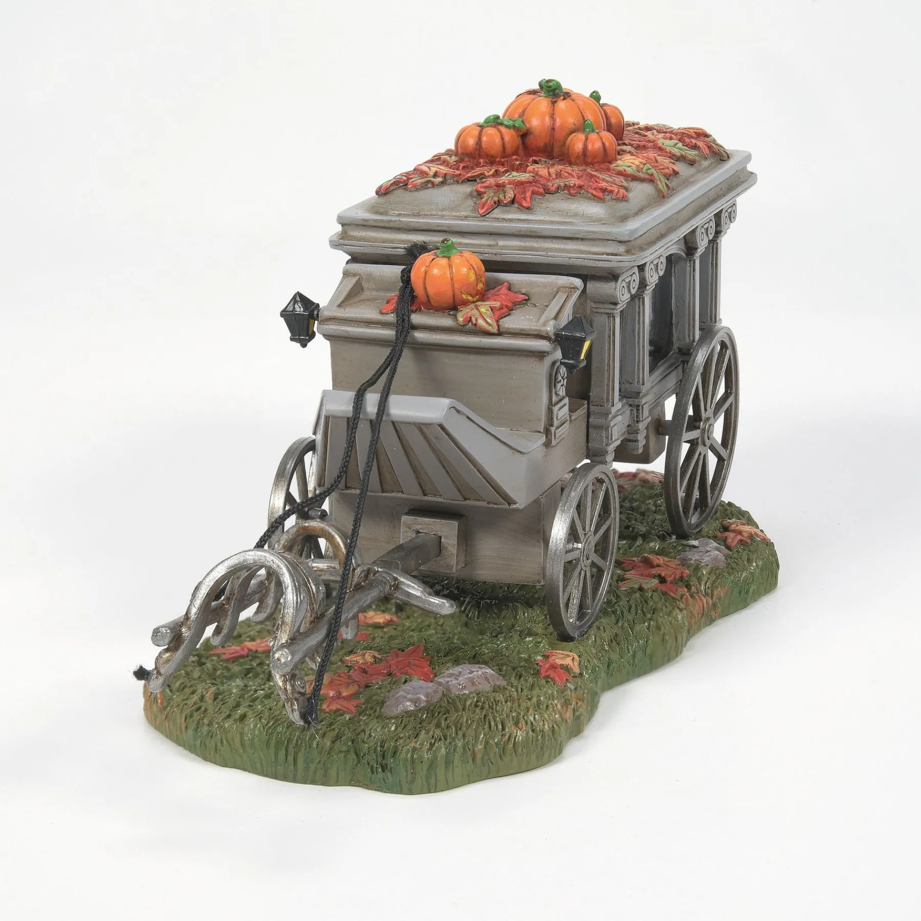 Department 56 Snow Village Halloween|Disneyland Haunted Hearse