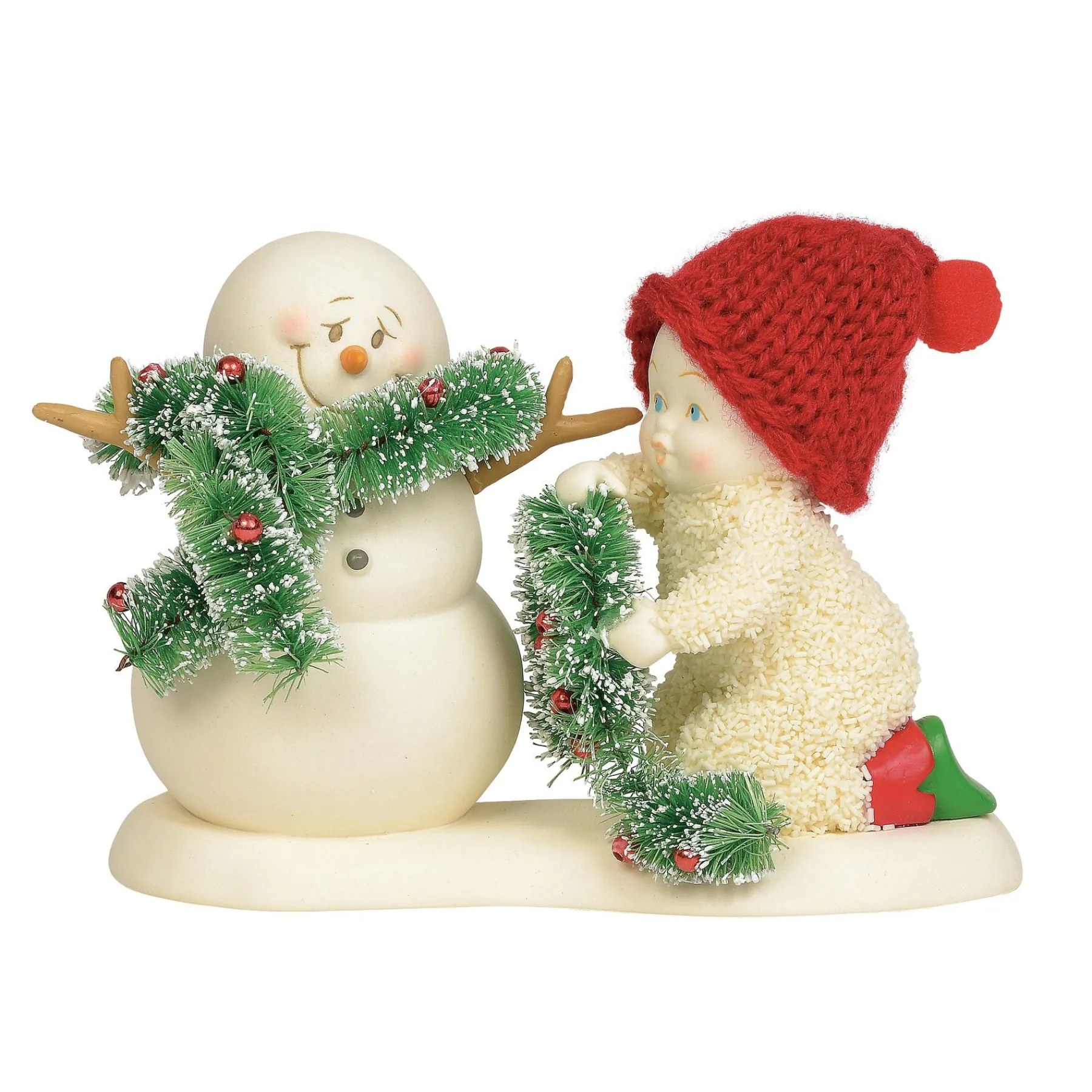 Department 56 Snowbabies Christmas Memories Collection|Snowbabies Classic Collection|Don We Now Our Gay Apparel