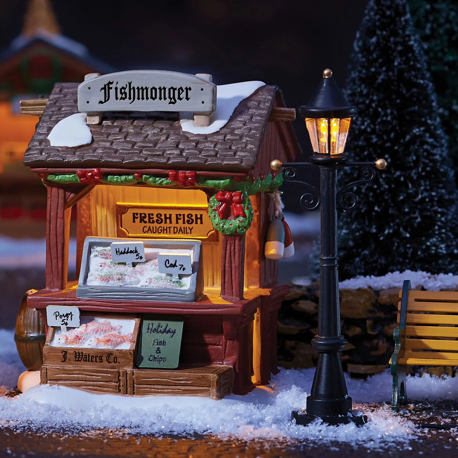 Department 56 Dickens Village Series|Fishmonger