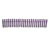 Department 56 Halloween Village Accessories|Ghoulish Purple Glitter Fence