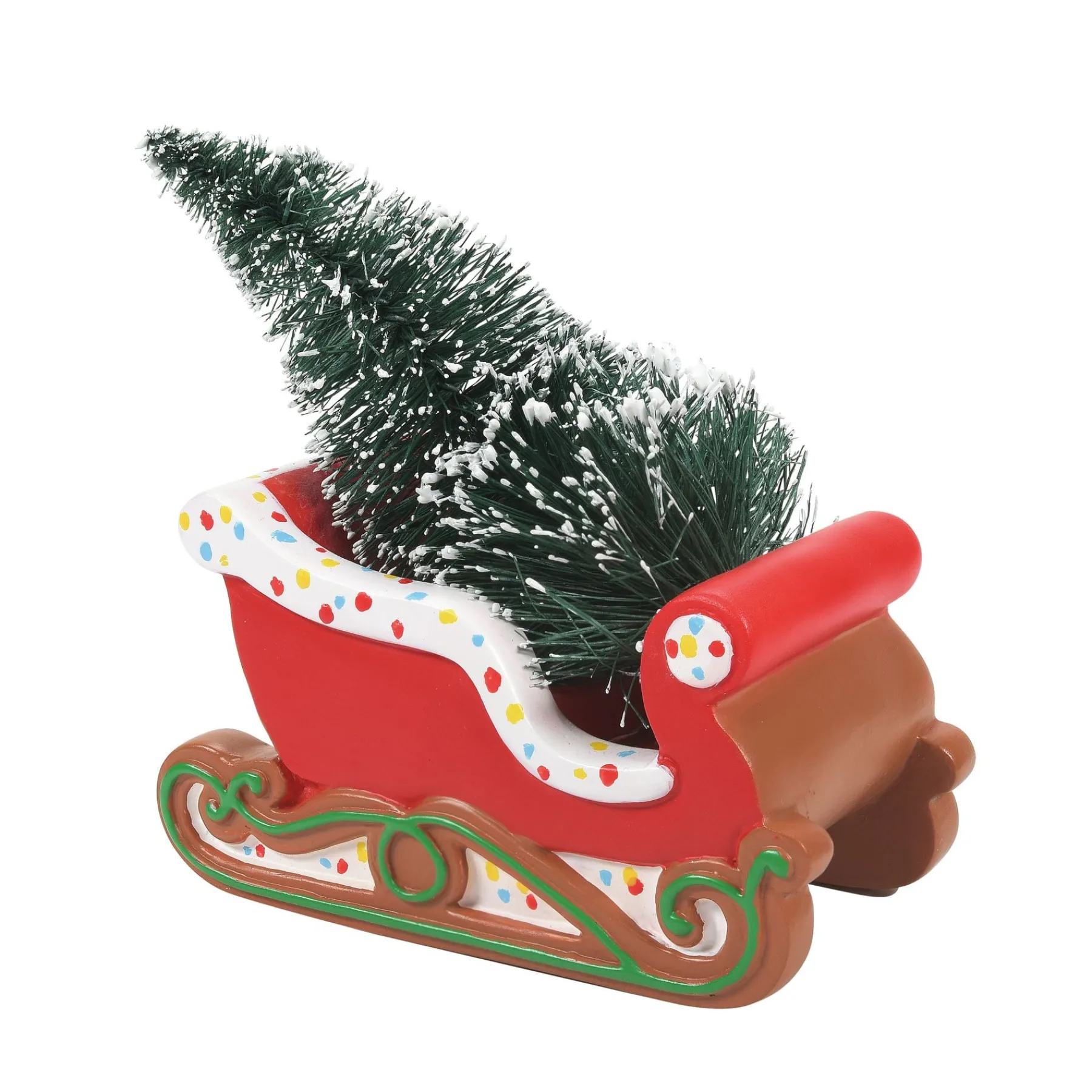 Department 56 Village Accessories|Gingerbread Christmas Sleigh