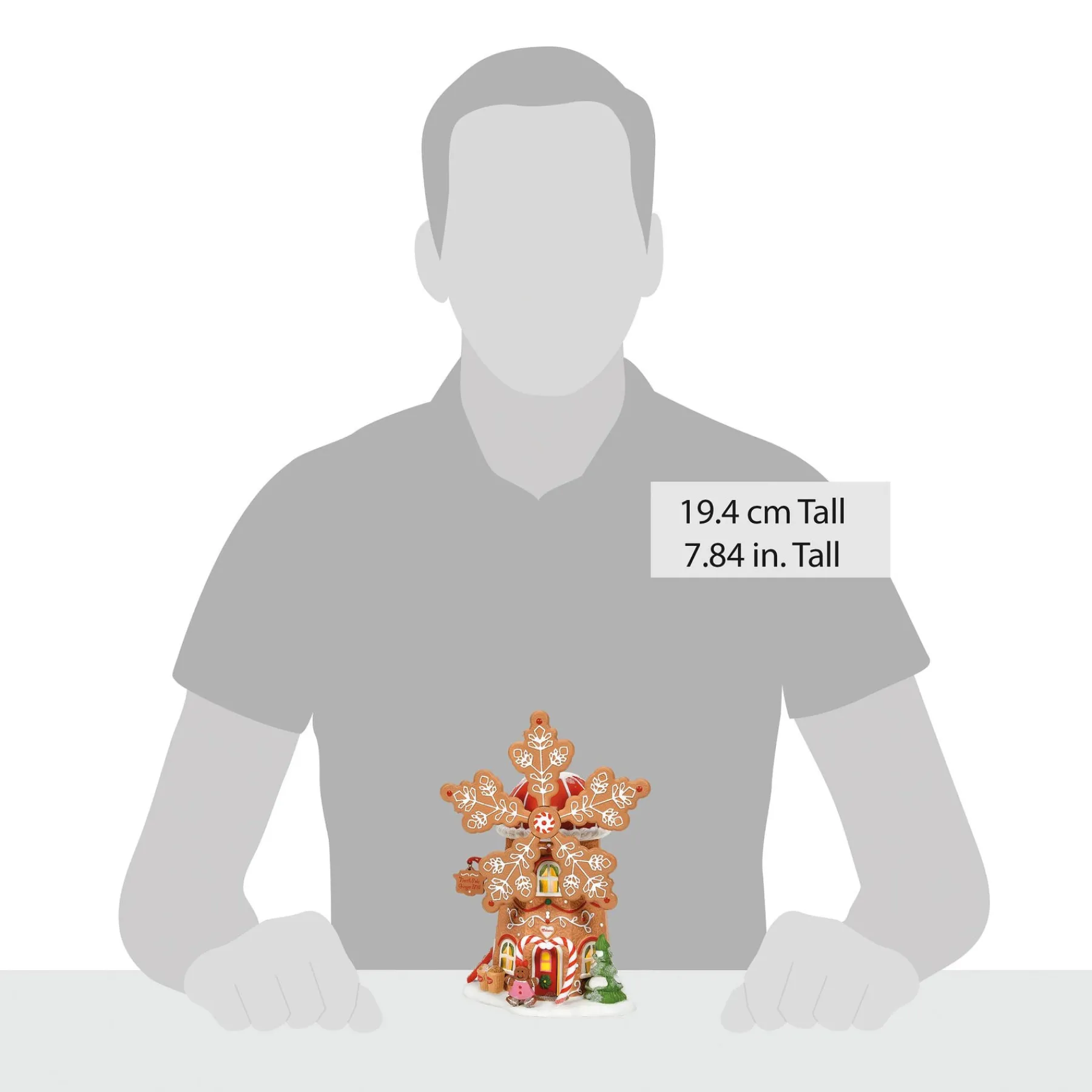 Department 56 North Pole Series|Gingerbread Cookie Mill