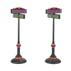 Department 56 Halloween Village Accessories|Halloween Festive Signs