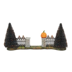 Department 56 Halloween Village Accessories|Halloween Gate
