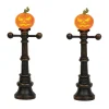 Department 56 Halloween Village Accessories|Halloween Street Lamps