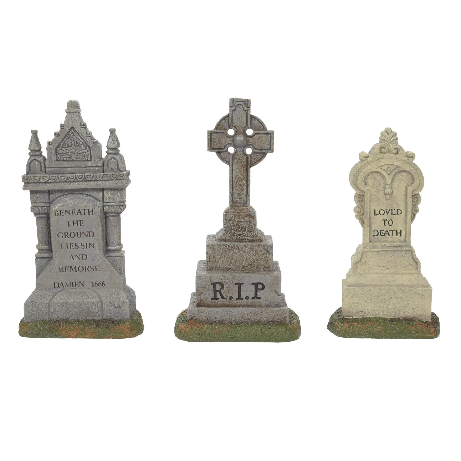 Department 56 Halloween Village Accessories|Imposing Monuments st/3