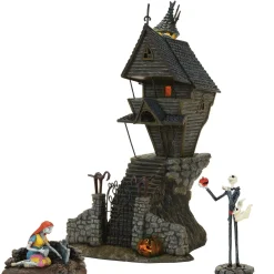 Department 56 The Nightmare Before Christmas® Village|Jack's House with Jack & Sally