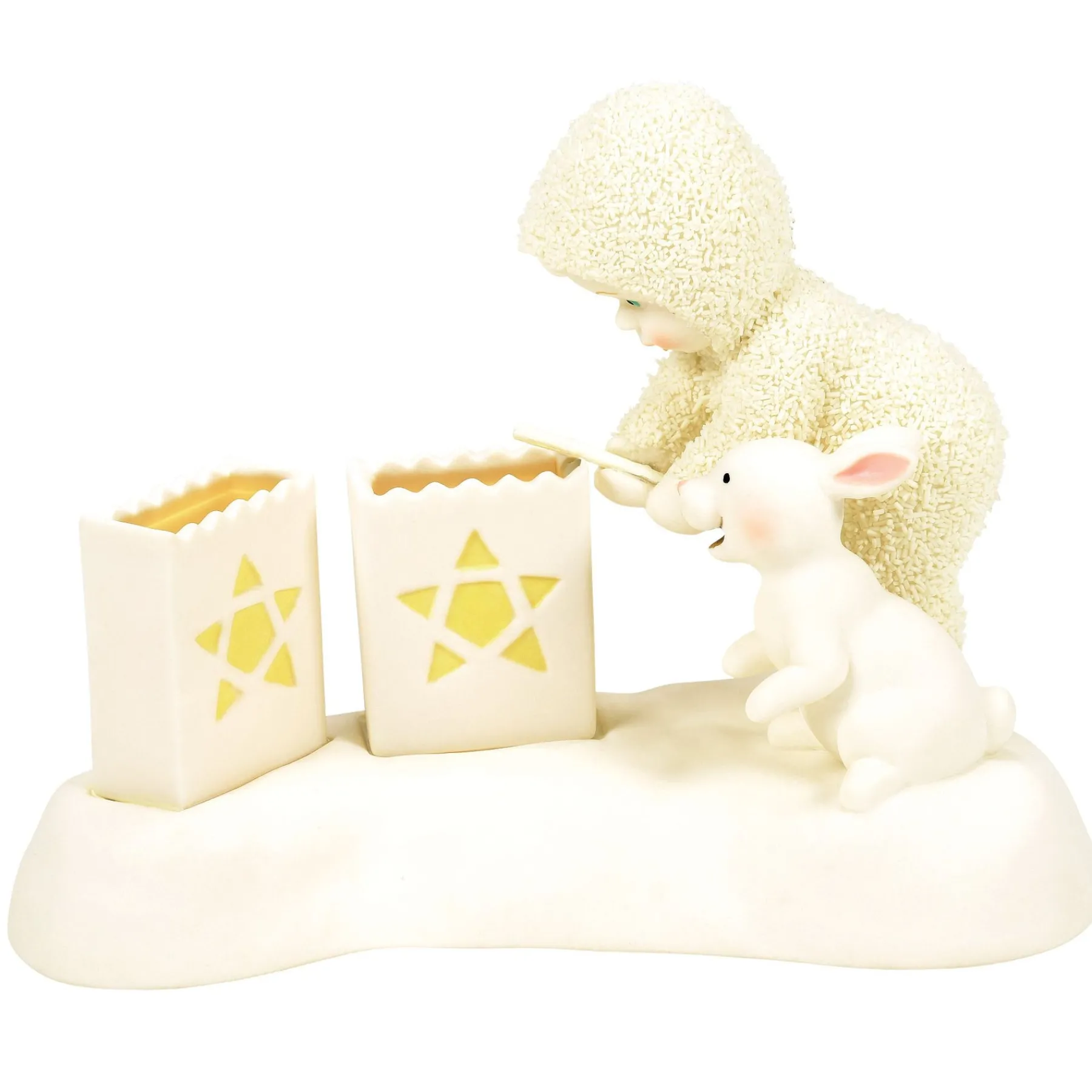 Department 56 Snowbabies Woodland Wonder Collection|Snowbabies Classic Collection|Let Your Light Shine Bright