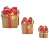 Department 56 Village Accessories|Lit Festive Gift Box St/3