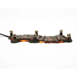 Department 56 Halloween Village Accessories|LIT Haunted Boardwalk