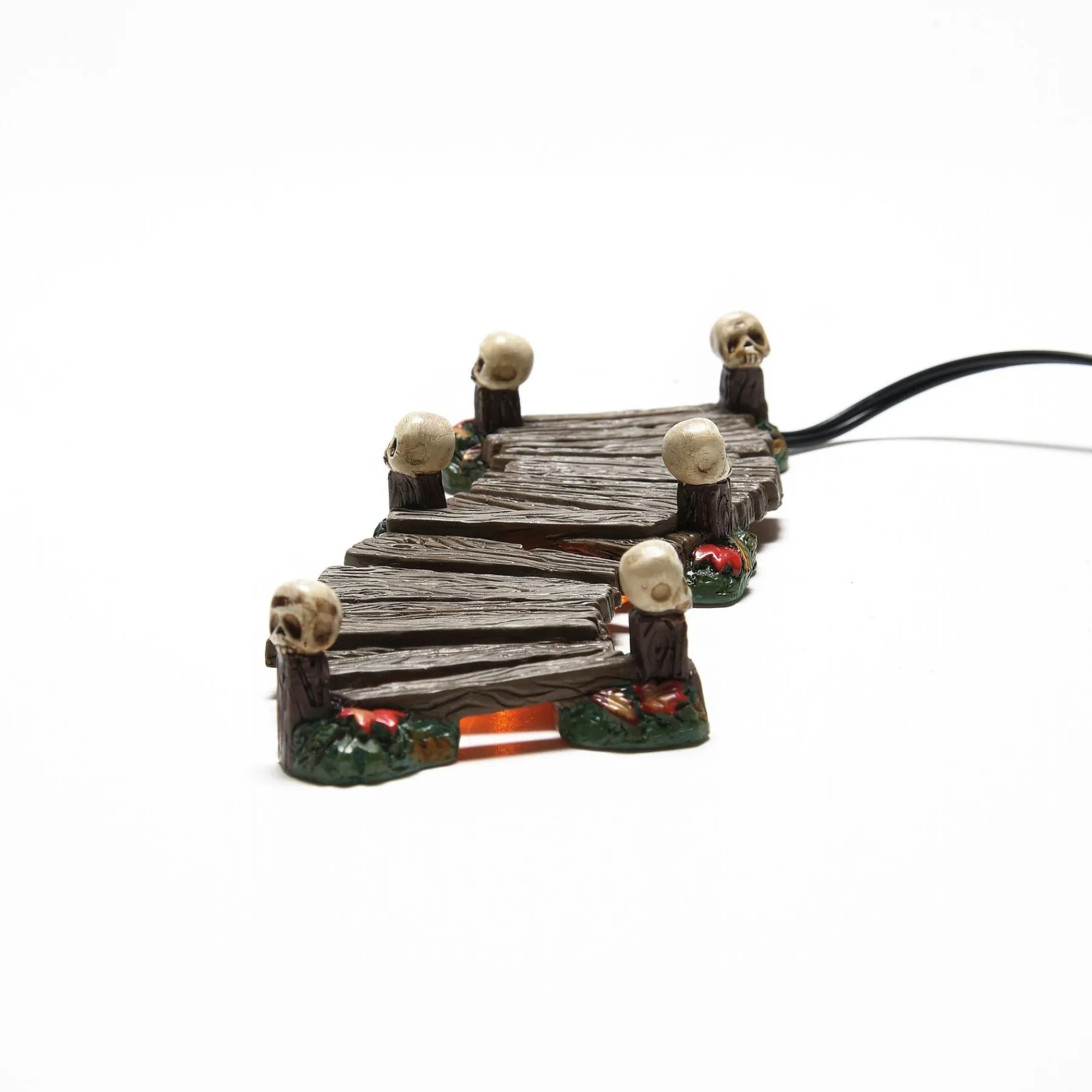 Department 56 Halloween Village Accessories|LIT Haunted Boardwalk