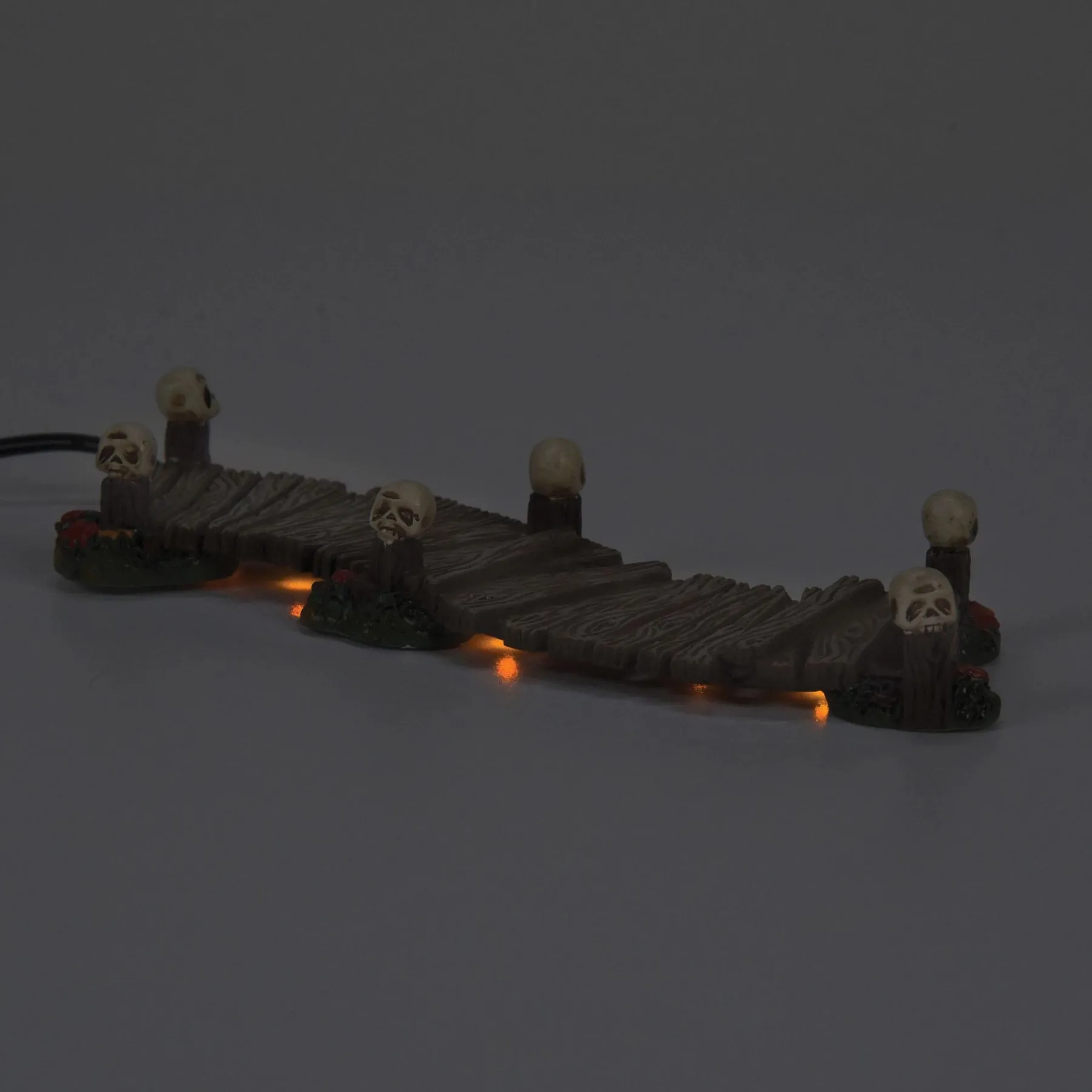 Department 56 Halloween Village Accessories|LIT Haunted Boardwalk