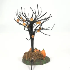 Department 56 Halloween Village Accessories|Lit Jack-O-Lantern Tree