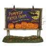 Department 56 Halloween Village Accessories|Lit Pumpkin Patch Billboard