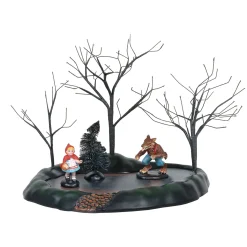 Department 56 Halloween Village Accessories|Little Red Riding Hood