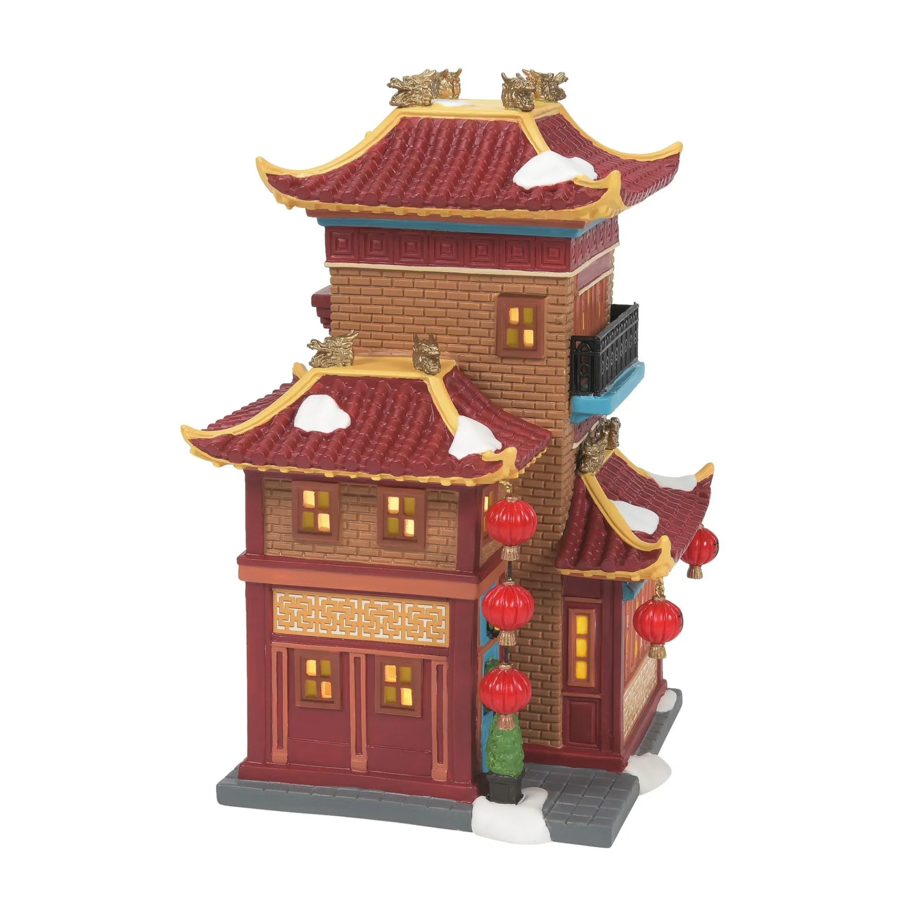 Department 56 Christmas In The City Series|Lunar Dragon Tea House