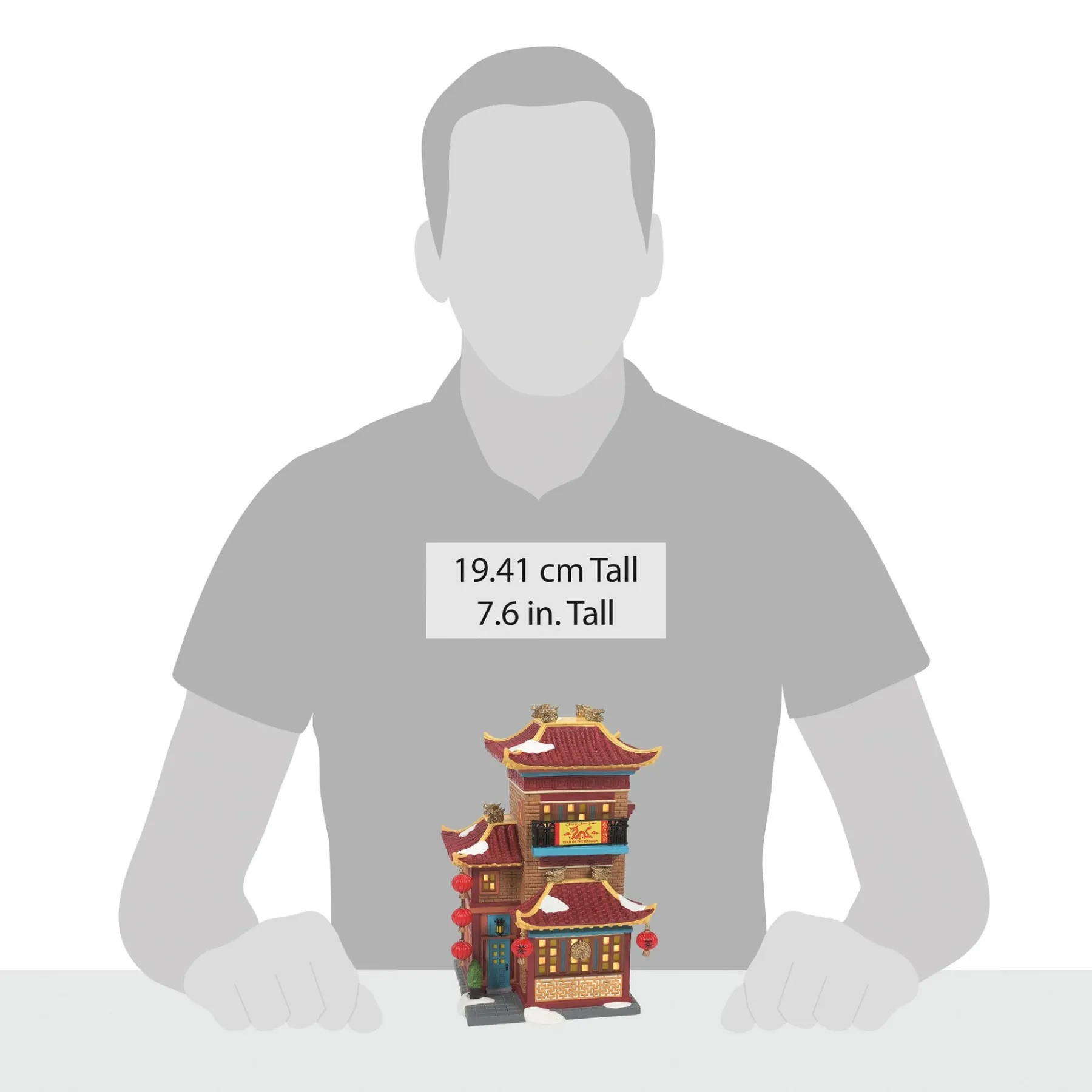 Department 56 Christmas In The City Series|Lunar Dragon Tea House