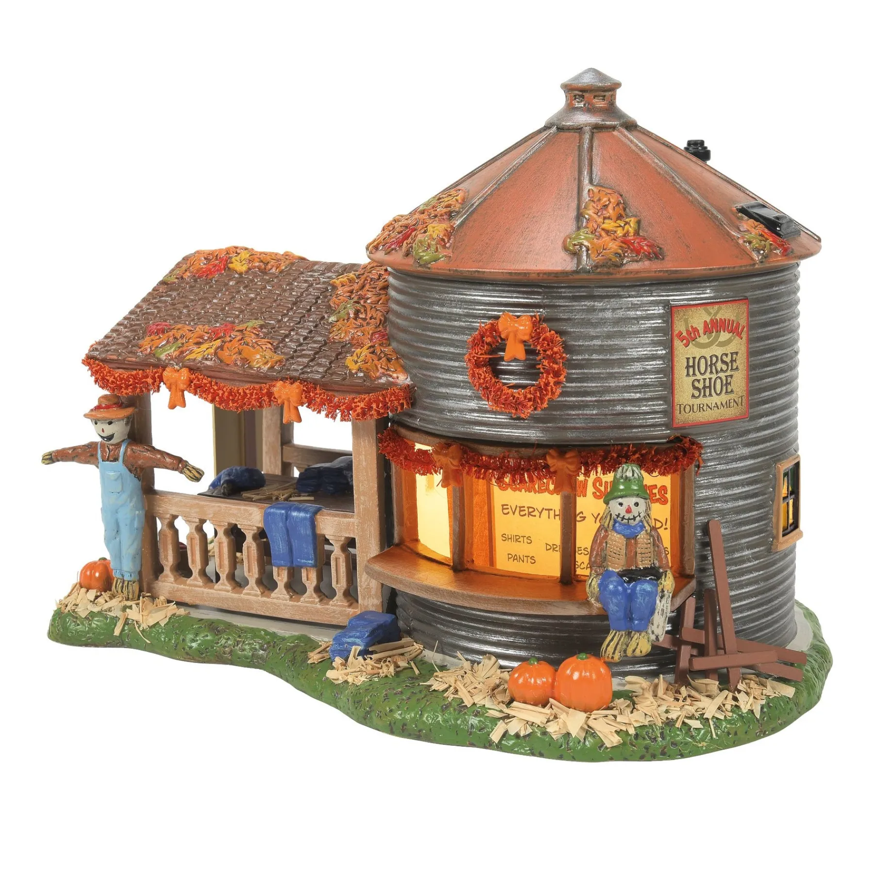 Department 56 Snow Village Halloween|Make & Take Scarecrow Shack