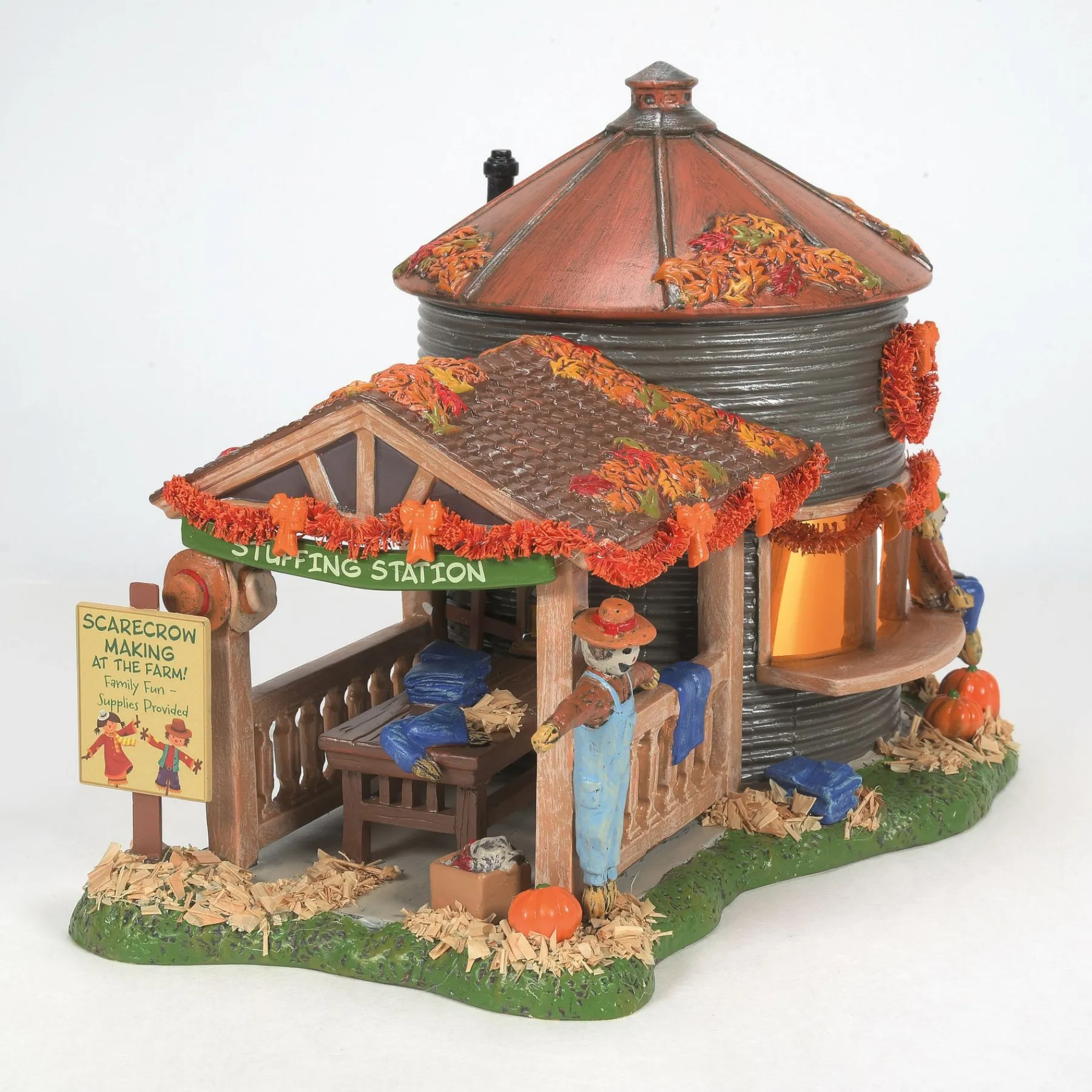 Department 56 Snow Village Halloween|Make & Take Scarecrow Shack