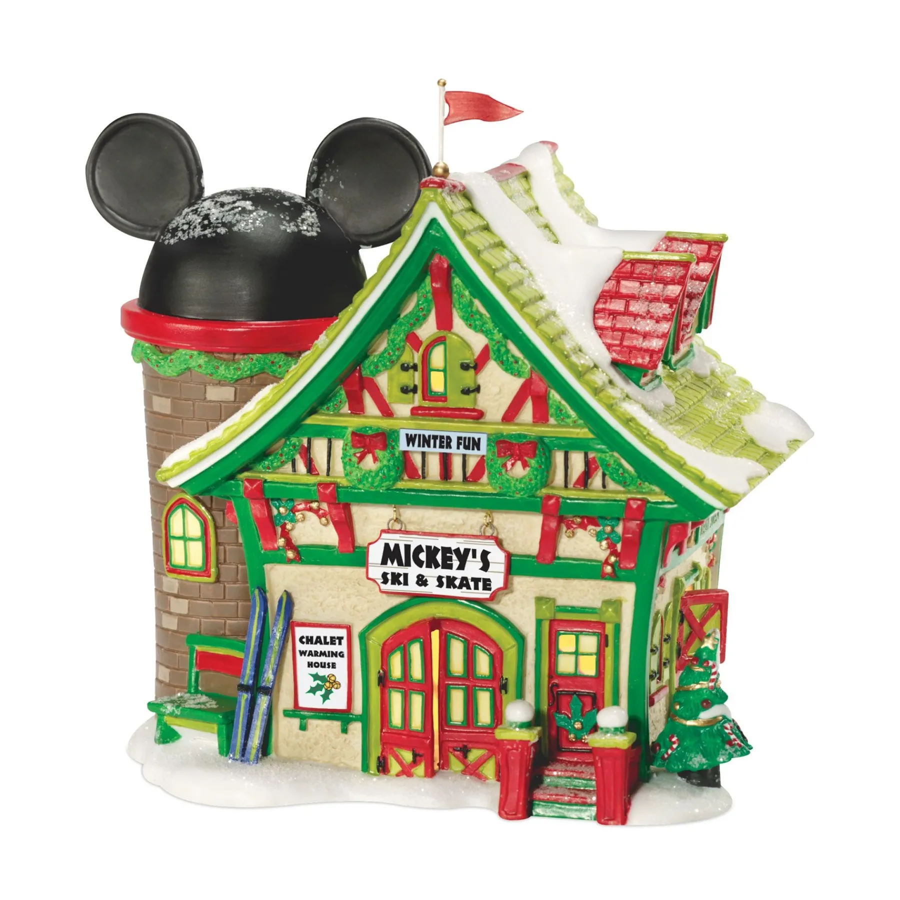 Department 56 Disney Village|Mickey's Ski And Skate
