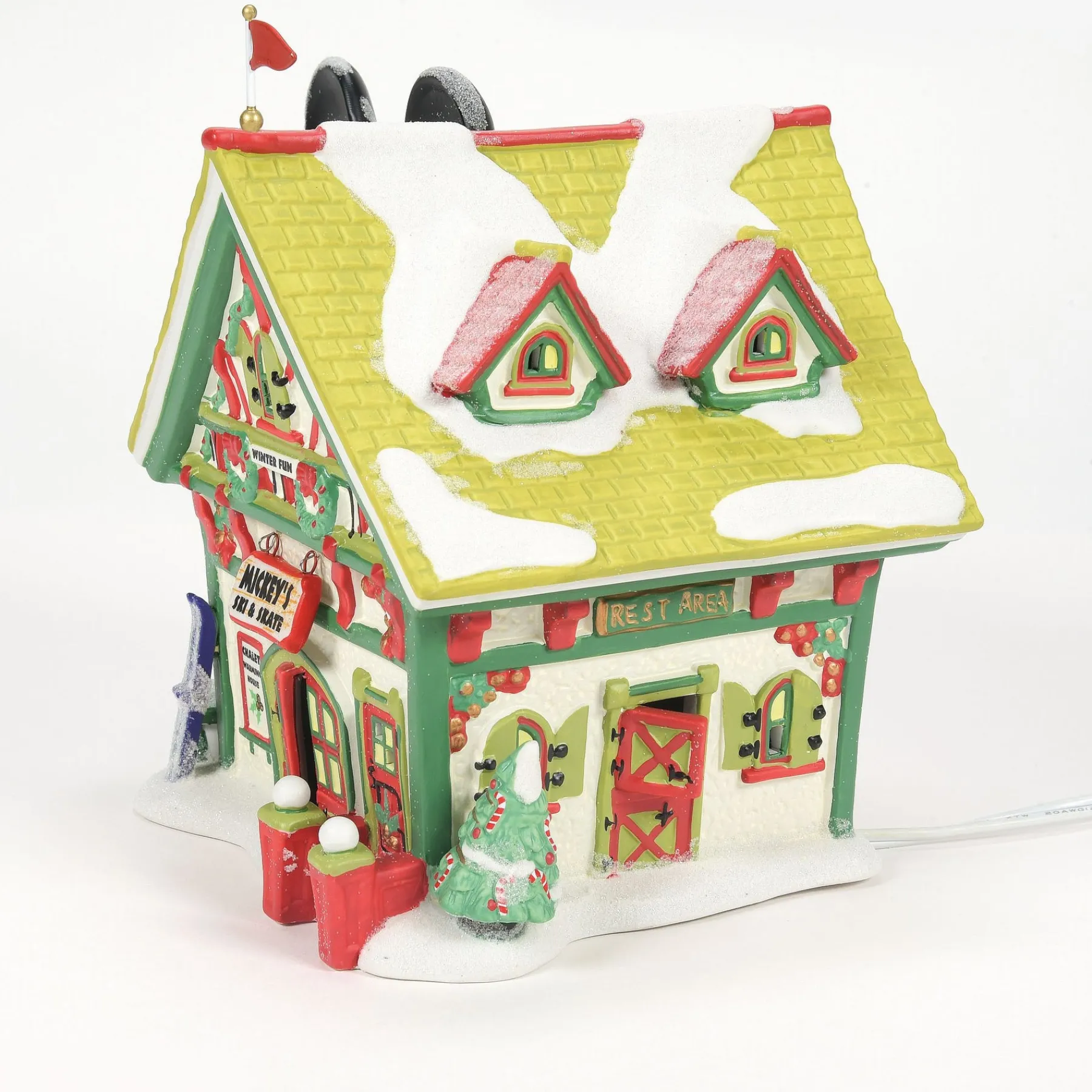 Department 56 Disney Village|Mickey's Ski And Skate