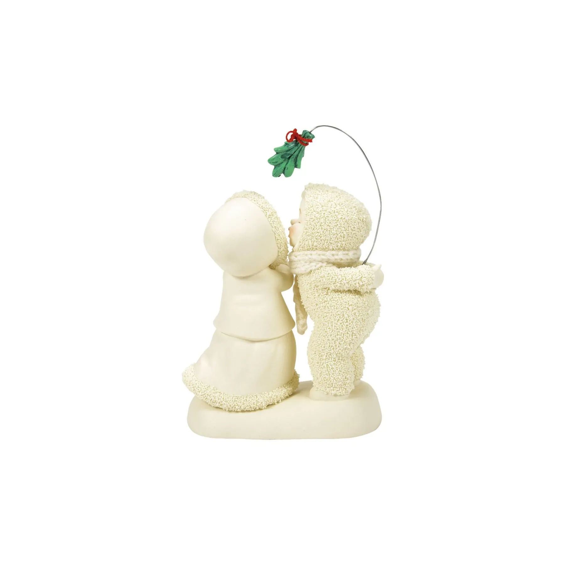 Department 56 Snowbabies Classic Collection|Snowbabies Christmas Jubilee Collection|Mistletoe Kisses