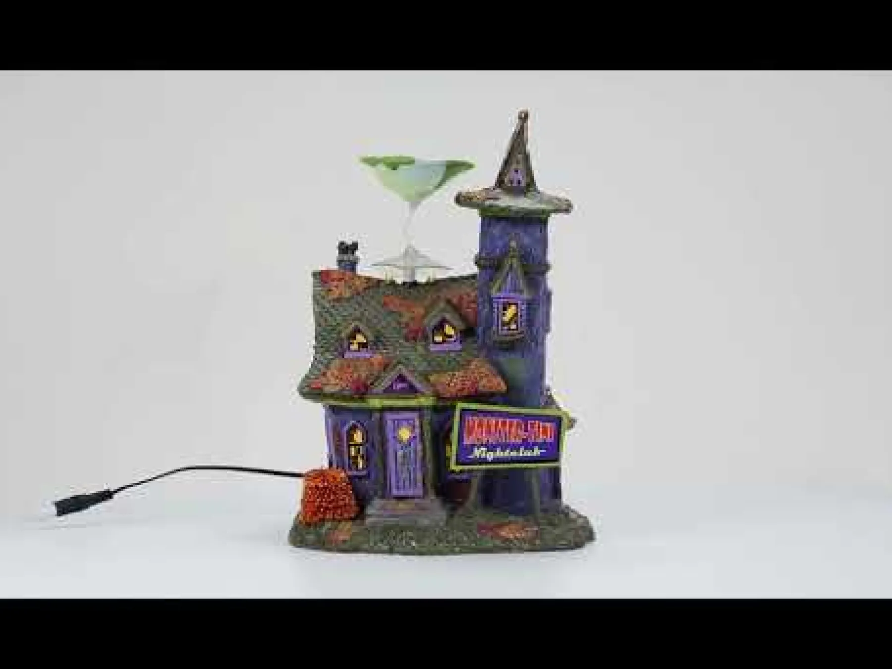Department 56 Snow Village Halloween|Monstertini's Nightclub