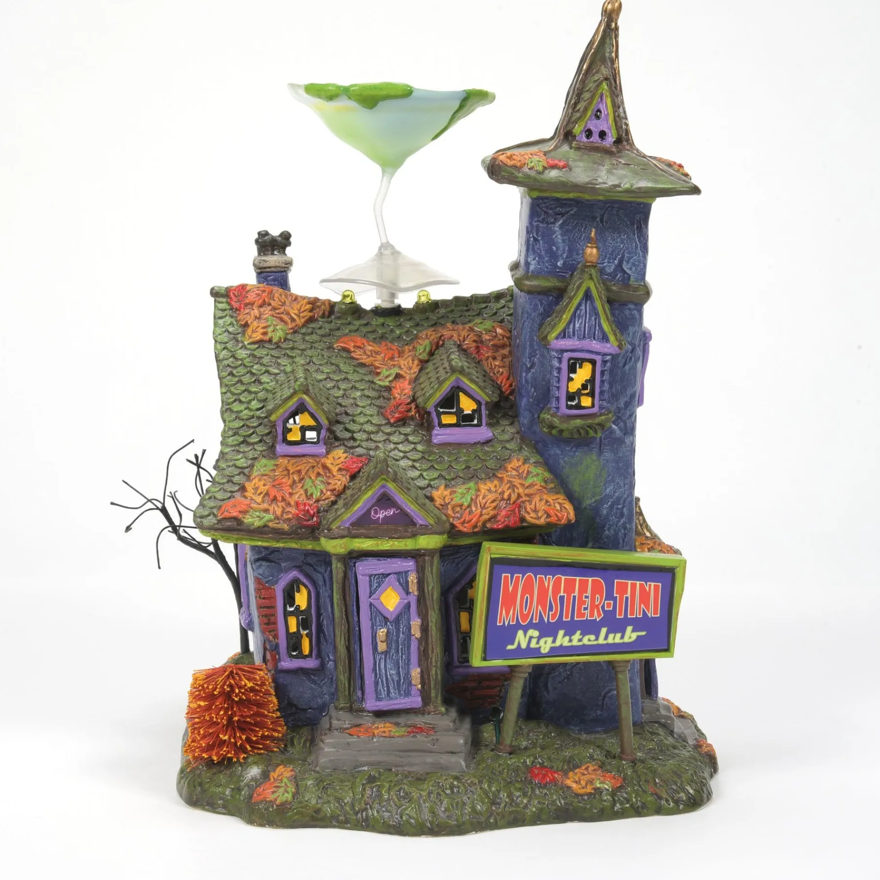 Department 56 Snow Village Halloween|Monstertini's Nightclub