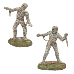 Department 56 Halloween Village Accessories|Mummies Parade Set of 2
