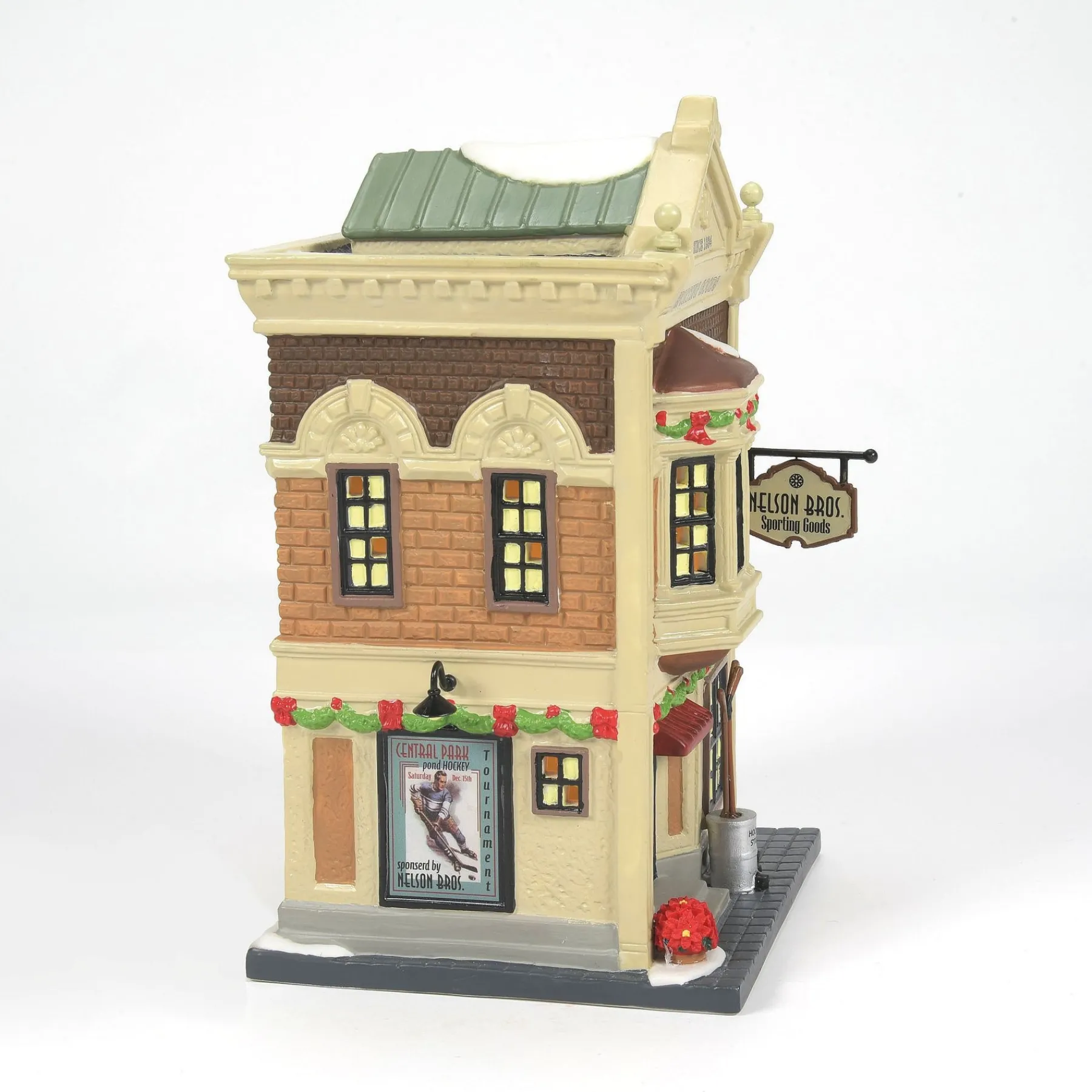 Department 56 Christmas In The City Series|Nelson Bros. Sporting Goods
