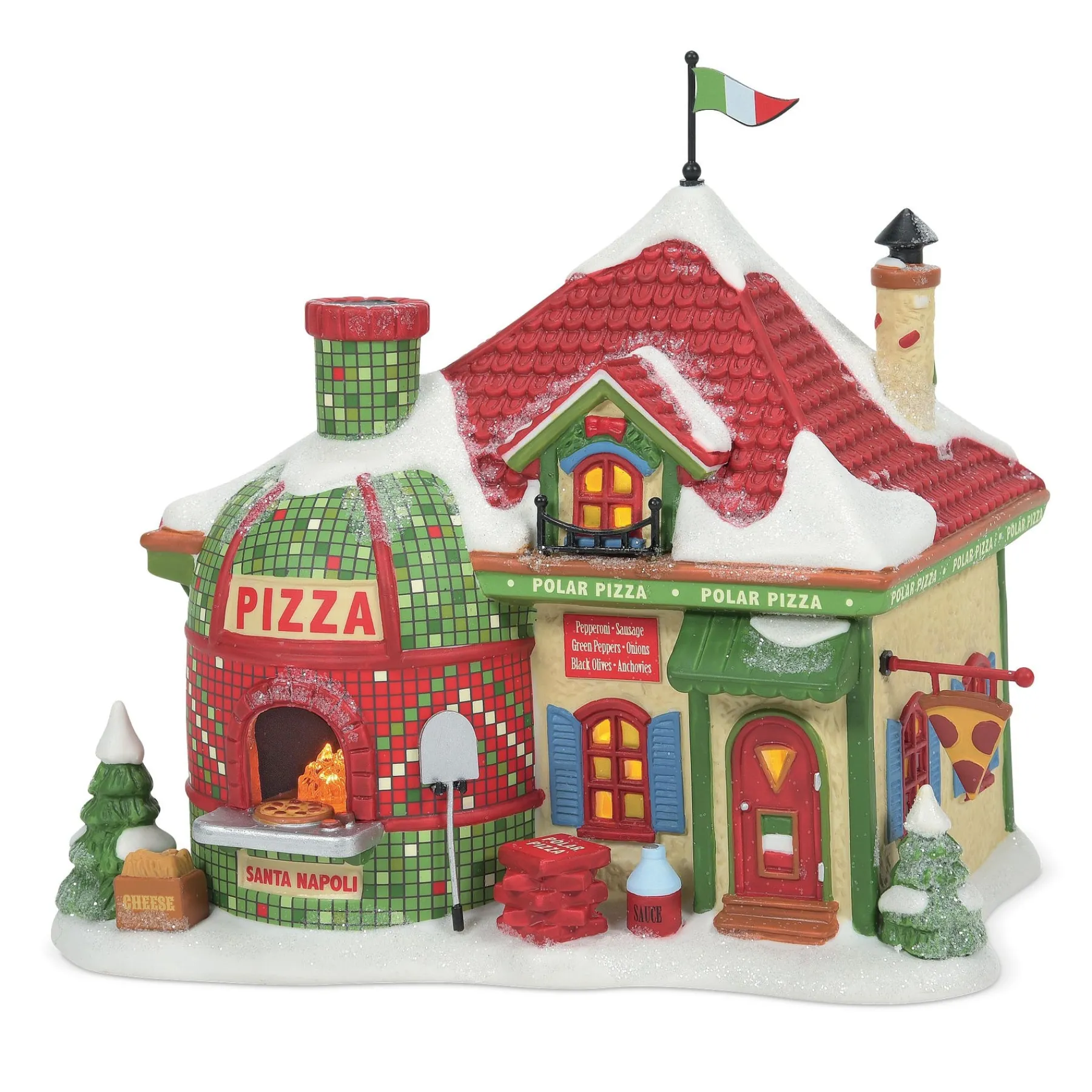 Department 56 North Pole Series|North Pole Polar Pizza