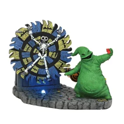 Department 56 The Nightmare Before Christmas® Village|Oogie Boogie Gives a Spin
