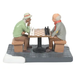 Department 56 Christmas In The City Series|Perhaps The Queen's Gambit?