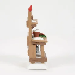 Department 56 Village Accessories|Potter's Bench with Birdies