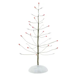 Department 56 Village Accessories|Red & White Twinkle Brite Tree