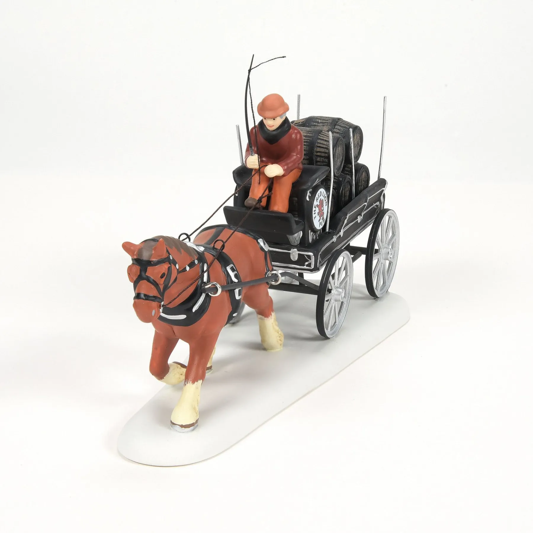 Department 56 Dickens Village Series|Red Lion Pub Beer Wagon