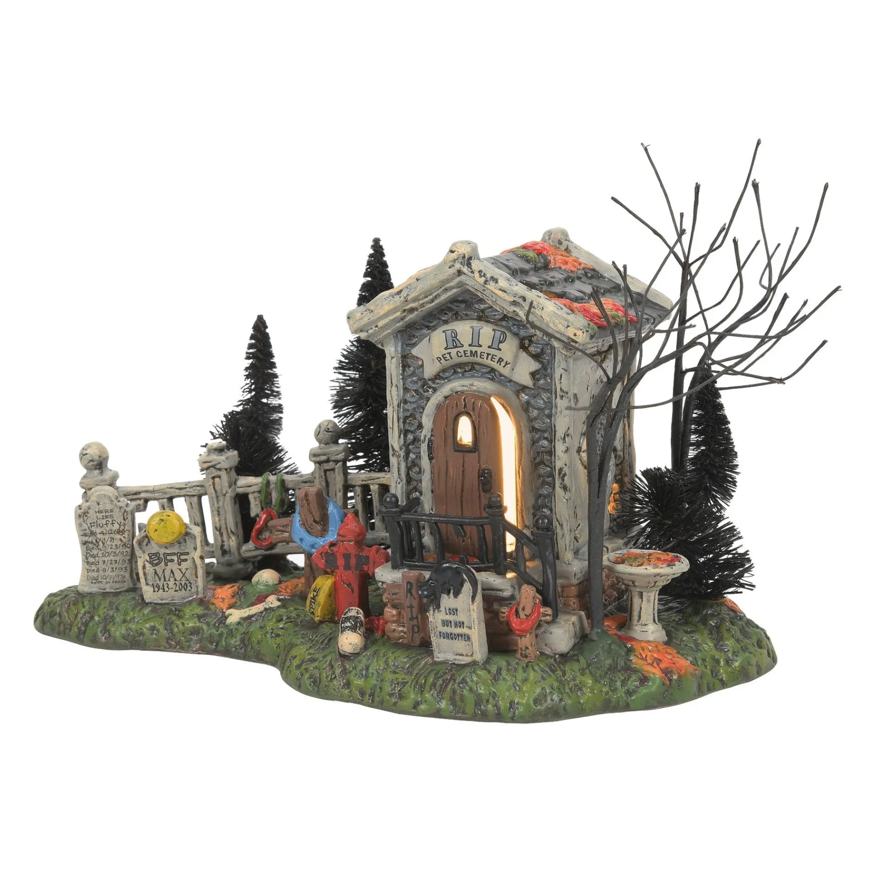 Department 56 Snow Village Halloween|R.I.P. Cemetery