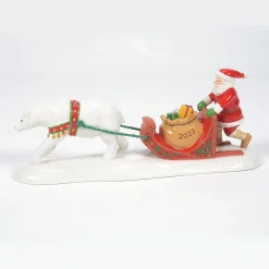 Department 56 The Original Snow Village|Santa Comes To Town 2023