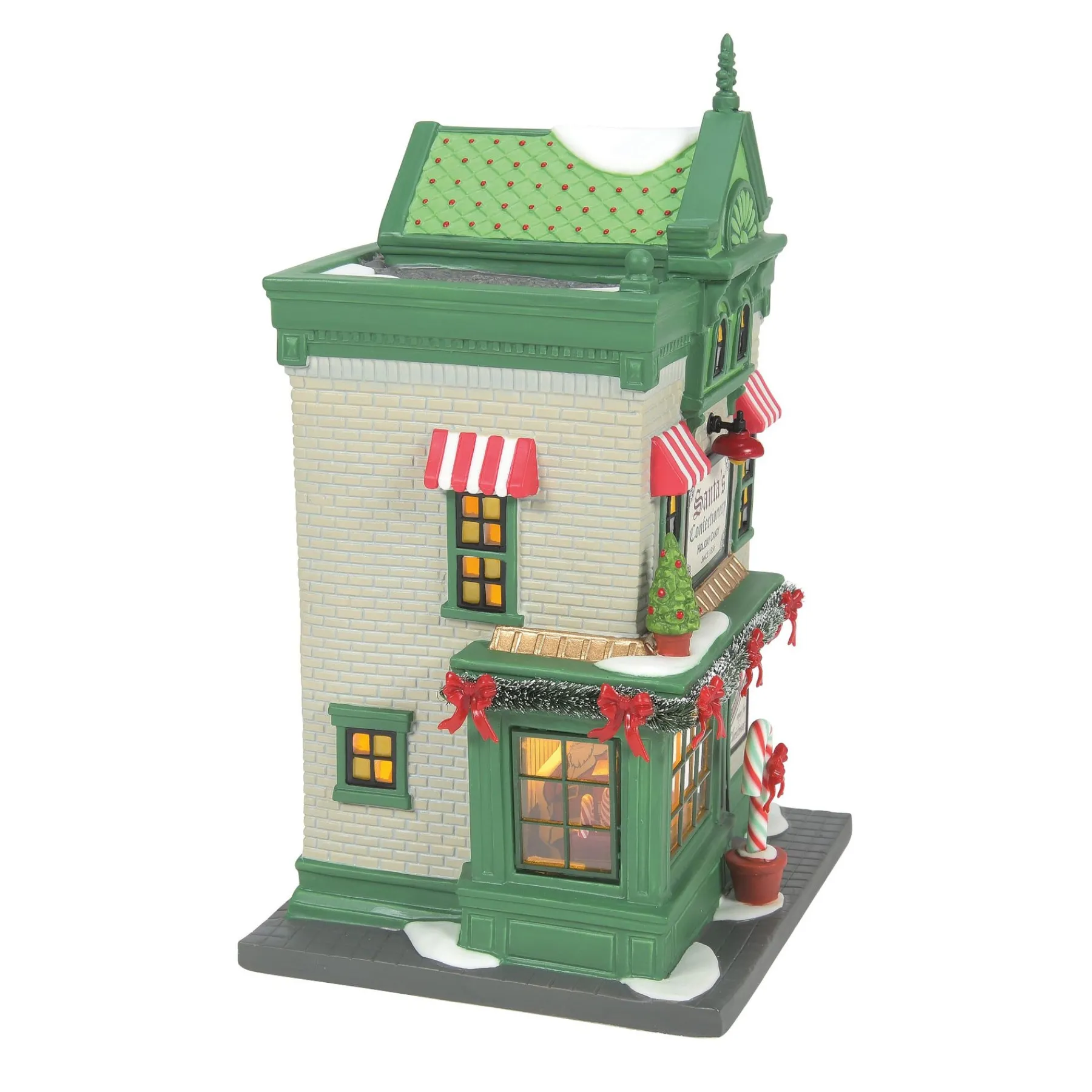 Department 56 Christmas In The City Series|Santa's Corner Confectionery