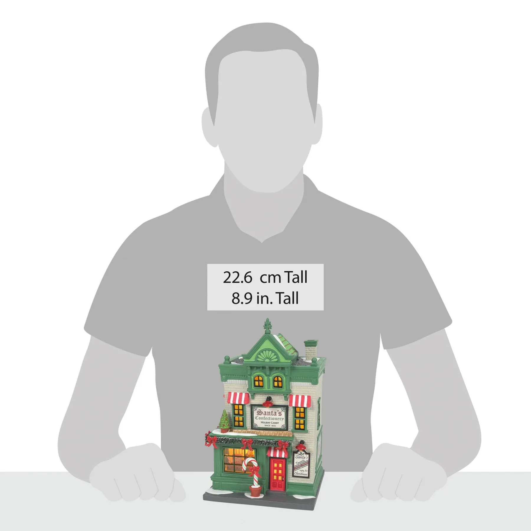 Department 56 Christmas In The City Series|Santa's Corner Confectionery