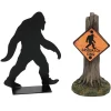 Department 56 Halloween Village Accessories|Sasquatch Silhouette set